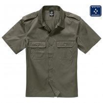 Brandit US Shirt Shortsleeve - Olive - 4XL