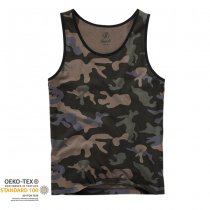 Brandit Tank Top - Dark Camo