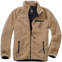 Brandit Teddyfleece Jacket - Camel - S