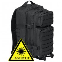 Brandit US Cooper Backpack Lasercut Medium - Black