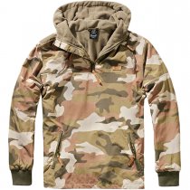 Brandit Luke Windbreaker  - Light Woodland - S