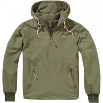 Brandit Luke Windbreaker  - Olive - S