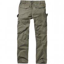 Brandit Adven Trouser Slim Fit - Olive - S