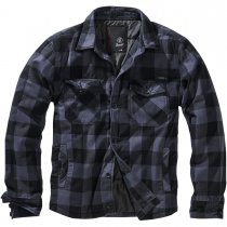 Brandit Lumberjacket - Black / Grey - 4XL
