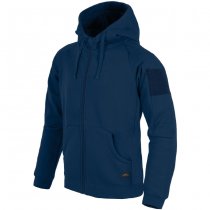 Helikon Urban Tactical Hoodie Lite FullZip - Blue - 3XL