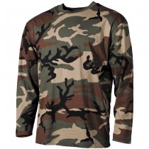 MFH Long Sleeve Shirt - Woodland