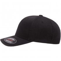 Flexfit Wooly Combed Cap - Black Black - Youth