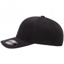 Flexfit Wooly Combed Cap - Black Black - L/XL