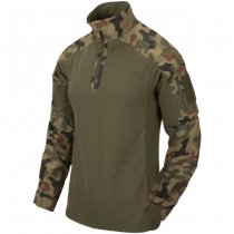 Helikon MCDU Combat Shirt NyCo Ripstop - PL Woodland