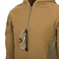 Helikon Range Hoodie TopCool - Olive Green / Black - M