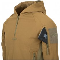 Helikon Range Hoodie TopCool - Olive Green / Black - L