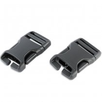 Tatonka SR-Buckle 20mm QA Pair - Black