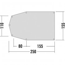 Tatonka Tent Ground Sheet 255x155cm