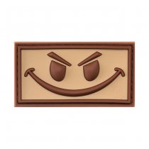 JTG Evil Smile Rubber Patch - Desert