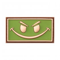 JTG Evil Smile Rubber Patch - Multicam