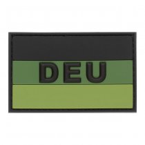 JTG German Flag Rubber Patch - Forest