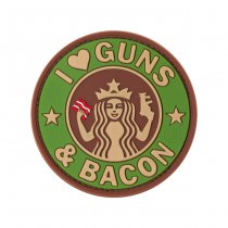 JTG Guns and Bacon Rubber Patch - Multicam