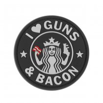 JTG Guns and Bacon Rubber Patch - Swat