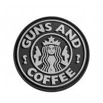JTG Guns and Coffee Rubber Patch - Swat