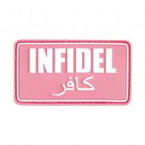 JTG Infidel Rubber Patch - Pink White