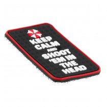 JTG Keep Calm and Shoot Rubber Patch - Color