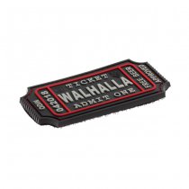 JTG Large Walhalla Ticket Rubber Patch - Swat