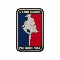 JTG Major League Primadonna Rubber Patch - Colored