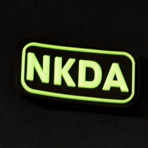 JTG NKDA Rubber Patch - Glow in the Dark