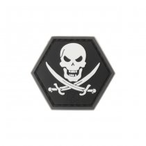 JTG No Fear Pirate Rubber Patch - Swat