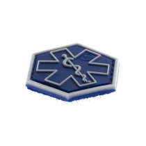 JTG Paramedic Hexagon Rubber Patch - Blue