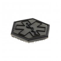 JTG Paramedic Hexagon Rubber Patch - Ranger Green