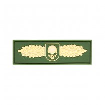 JTG SOF Skull Badge Rubber Patch - Color