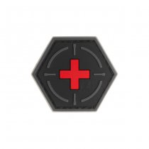 JTG Tactical Medic Rubber Patch - Blackmedic