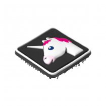 JTG Unicorn Rubber Patch - Color