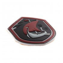 JTG Viking Dragonboat Rubber Patch - Color