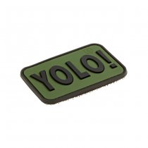 JTG YOLO Rubber Patch - Forest