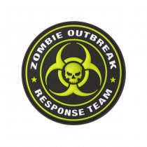 JTG Zombie Outbreak Rubber Patch - Green