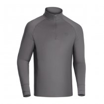 Outrider T.O.R.D. Long Sleeve Zip Shirt - Wolf Grey - L
