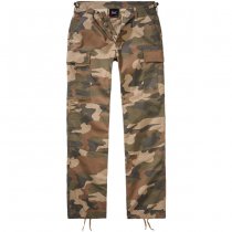 Brandit Ladies BDU Ripstop Trousers - Light Woodland - 27