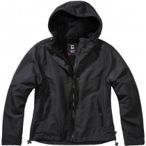 Brandit Ladies Windbreaker Frontzip - Black