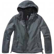 Brandit Ladies Windbreaker Frontzip - Anthracite