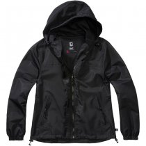 Brandit Ladies Summer Windbreaker Frontzip - Black - M