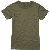 Brandit Ladies T-Shirt - Olive - XS