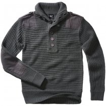 Brandit Alpin Pullover - Anthracite - S