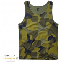 Brandit Tank Top - Swedish Camo M90