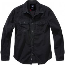 Brandit Ladies Vintageshirt Longsleeve - Black