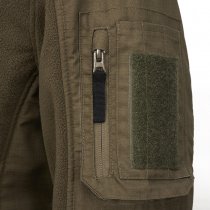 Brandit Fleecejacket Ripstop - Olive - S