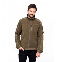 Brandit Fleecejacket Ripstop - Olive - L