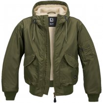 Brandit CWU Jacket hooded - Olive