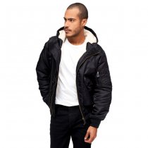 Brandit CWU Jacket hooded - Black - XL